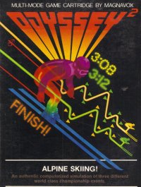 Alpine Skiing! Odyssey 2 US box art